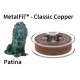 1,75 mm, MetalFil Copper, filaments FormFutura, 0,75kg